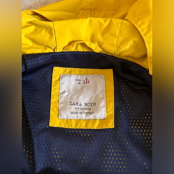 Kids autumn jacket with a hood, size 9, boys. Brand Zara. Like new. - Picture 8 of 10